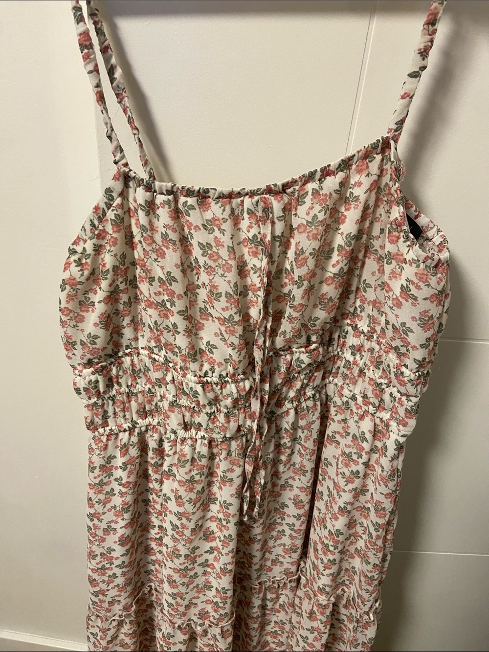 Floral Open Back Sundress